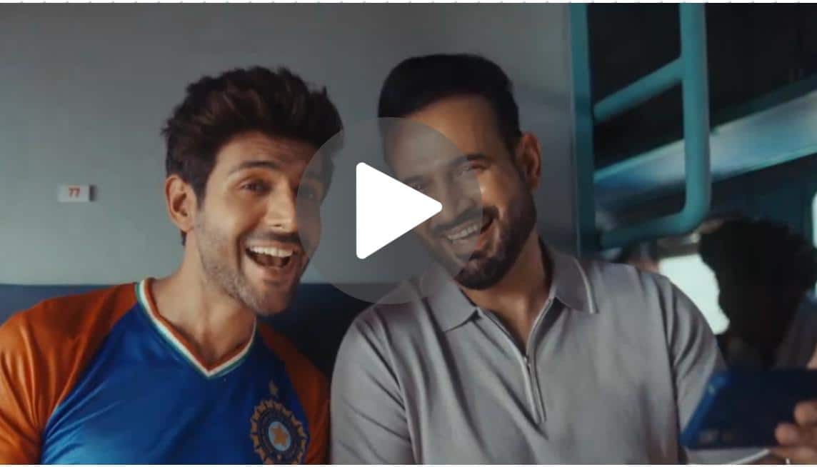 [Watch] 'Dazzling' Kartik Aaryan Amuses Indian Fans In Blockbuster T20 World Cup Promo